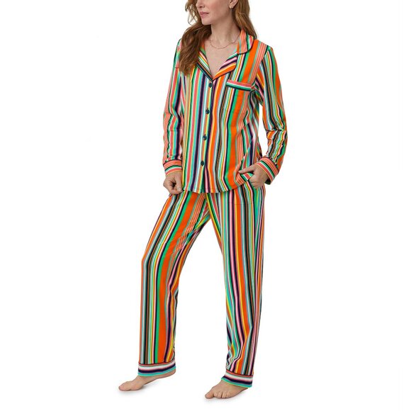 NWT Trina Turk X Bedhead Stripe Classic PJ Set - Picture 2 of 4